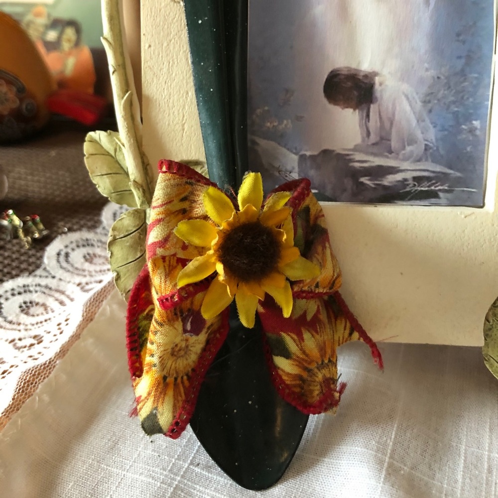 Country Spoon Sunflower 🌻 Decor